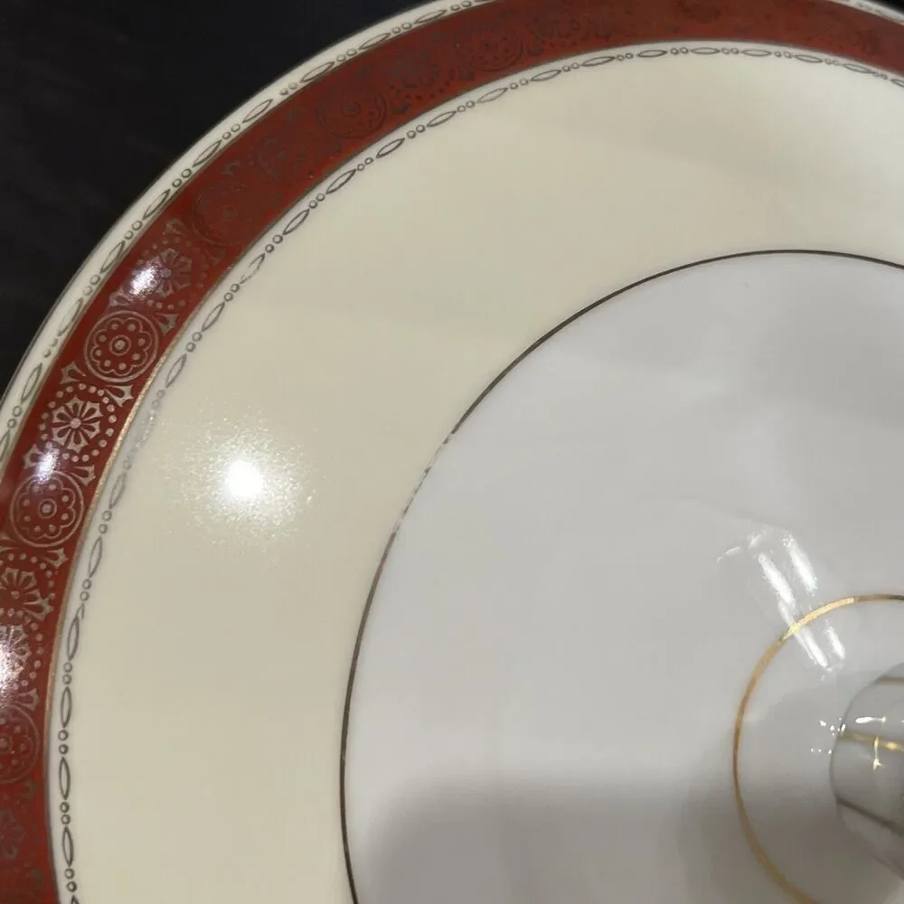 Vintage Narumi China CORONA Occupied Japan Serving Bowl w/Lid